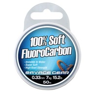 Savage Gear Soft Fluorocarbon vlasec 50m 0,33mm 7kg