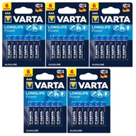 Batéria Varta Longlife Power AAA - 30 ks LR03