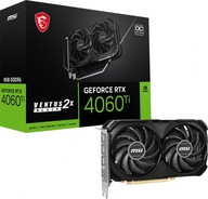 GeForce RTX 4060 Ti Ventus 2X Black OC 8GB GDDR6