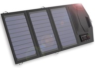 Solárny panel 21W powerbanka 10000mAh USB nabíjačka