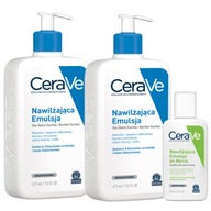 CeraVe hydratačná emulzia 473 ml – pre suchú a veľmi suchú pleť x2