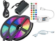 SET LED Smart 10M Strip 300 RGB RF + WiFi diaľkové ovládanie