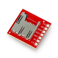 Modul čítačky kariet MicroSD - SparkFun BOB-00544