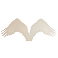 anjelské anjelské krídla na dekoráciu do detskej izby