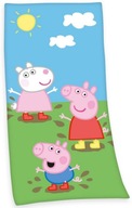 Veľké prasiatko Peppa Pig veľká pláž 75x150 pre deti