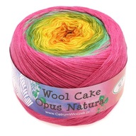 Opus Natura Wool Cake priadza 50026 ombre vlna