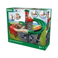 BRIO 33887 VÝŤAH A KOĽAJKY