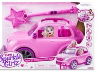 VEĽKÉ RC AUTÍČKO SPARKLE GIRLZ 360 S PÚTIKOM PRE BÁBIKY