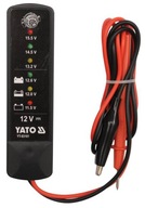 YATO - 12V TESTER BATÉRIE A ALTERNÁTORA