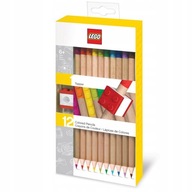 LEGO pastelky s blokom, 12 dielikov, sada pasteliek