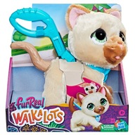 HASBRO Fur Real Friends Walkalots Walking Kitten On A Leash zvuky F8132