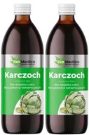 2 kusy Artičok 0,5L EkaMedica Podpora pečene Trávenie Cholesterol