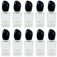 Fľaša na parfum s rozprašovačom Flacon Si Black 10x30ml