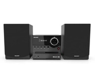 Sharp XL-B512 15W Bluetooth stereo FM rádio CD AUX USB MP3 Black