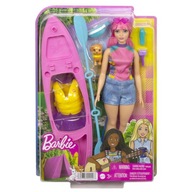 BARBIE DAISY NA CAMPINGOVEJ BÁBIKE + KAJAKU