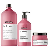 Loreal Pro Longer šampón 1500 ml + kondicionér 750 ml + maska ​​500 ml rekonštrukcia