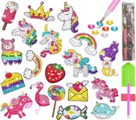 Sada 5D DIAMANTOVÝCH VÝŠIVOK KIDS Stickers PUZZLE