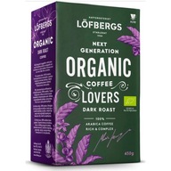 LÖFBERGS BIO tmavá - mletá káva 450 gr