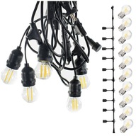 GARLAND LED ZÁHRADNÉ LAMPY DLHÉ 10M + ŽIAROVKY