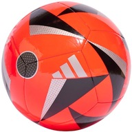 Futbalový futbal Adidas Euro24 Fussballliebe Club červený R. 5