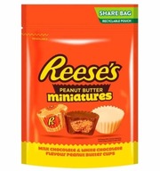 Reese's Mini muffiny s arašidovým maslom, bielou a mliečnou čokoládou 300g UK