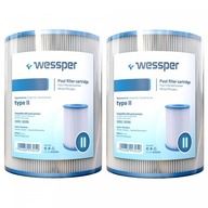 2X FILTER TYPU II PRE BAZÉNOVÉ ČERPADLO PRE BESTWAY 58094