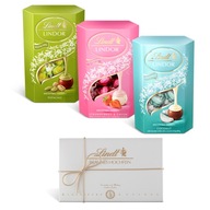 Lindt Pralinky čokoládky LINDOR mix 3 príchutí 3x200g + Hochfein pralinky 200g