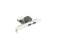 Karta PCI Express – USB 3.1 GEN1 2-Port + dráha