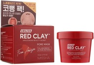 MISSHA AMAZON RED CLAY PORE MASK ČISTIACA WASH OFF MASK 110ml