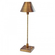 Stolná lampa Grena E14 POLUX 312389 zlatá