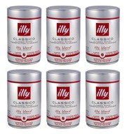 Illy Classico zrnková káva 250 g 6 ks.