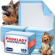 HYGIENICKÉ PODLOŽKY, ABSORPČNÉ PODLOŽKY PRE PSOV, UČENIE CIKAŤ, SADA 100 ks