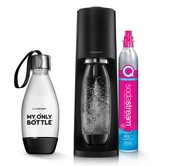 SodaStream TERRA BLACK Saturator + MOB Fľaša 0,5L