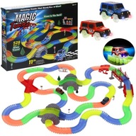 Žiariace autodráha 528el Magic Track 2 autá