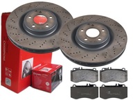 DISKOVÉ DLOŽKY BREMBO PREDNÉ MERCEDES CLS C218 344MM