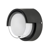 Okrúhle LED fasádne nástenné svietidlo 12W