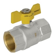 Plynový guľový ventil 3/4" GW-GW KGMS2 FERRO