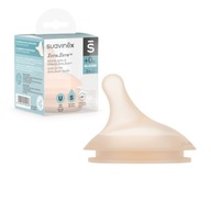 Slow Flow Nipple for bottle Silicone 0 m+, Zero Zero Suavinex