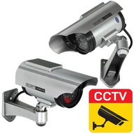 Atrapa kamery SOLARNA CCTV monitoring s LED diódou