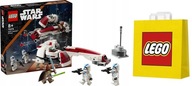 LEGO kocky STAR WARS Útek na speederi BARC V2 / 75378 + taška