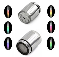 MULTICOLOR LED PERLATOR CHROME FAUCET OVERLAY