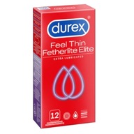 Tenké kondómy Durex Feel Thin Fetherlite Elite navyše zvlhčujú