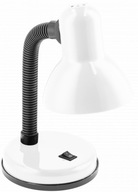 Stolná lampa RIO E27, max. 40W, biela, GTV