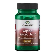 SWANSON ALPHA KYSELINA LIPOOVÁ 300 mg 60k ANTIOXIDANT