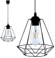 DIAMANTOVÝ LOFT DRÔTENÝ STROPNÝ STROPNÝ ZÁSADNÝ LAMPA