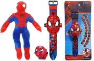 MASKOT SPIDERMAN + HODINKY S PROJEKTOROM