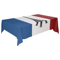 France Flag Obrus ​​Obrus ​​odolný voči poliatiu Obrus ​​Obrus