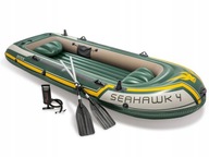 INTEX SEAHAWK PONTOO 4veslová ČERPADLO 351x145x48cm