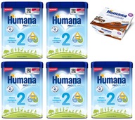 Humana 2 750g x 5 ks + Čokoládový dezert