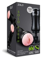 ZOLO SOLO FLESH HANDSFREE - MASTURBÁTOR S RÚČKOU